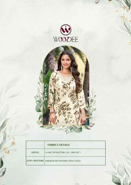 Woodee Payal Rayon Co-Ord Set 6 pcs Catalogue