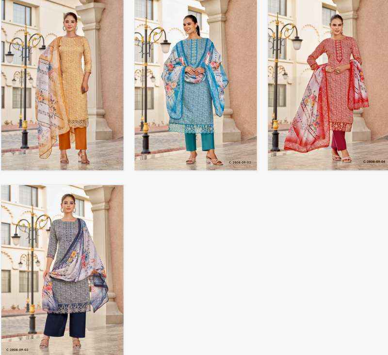Alok Super Girl Edition 3 Cotton Dress Material 4 pcs Cataolgue