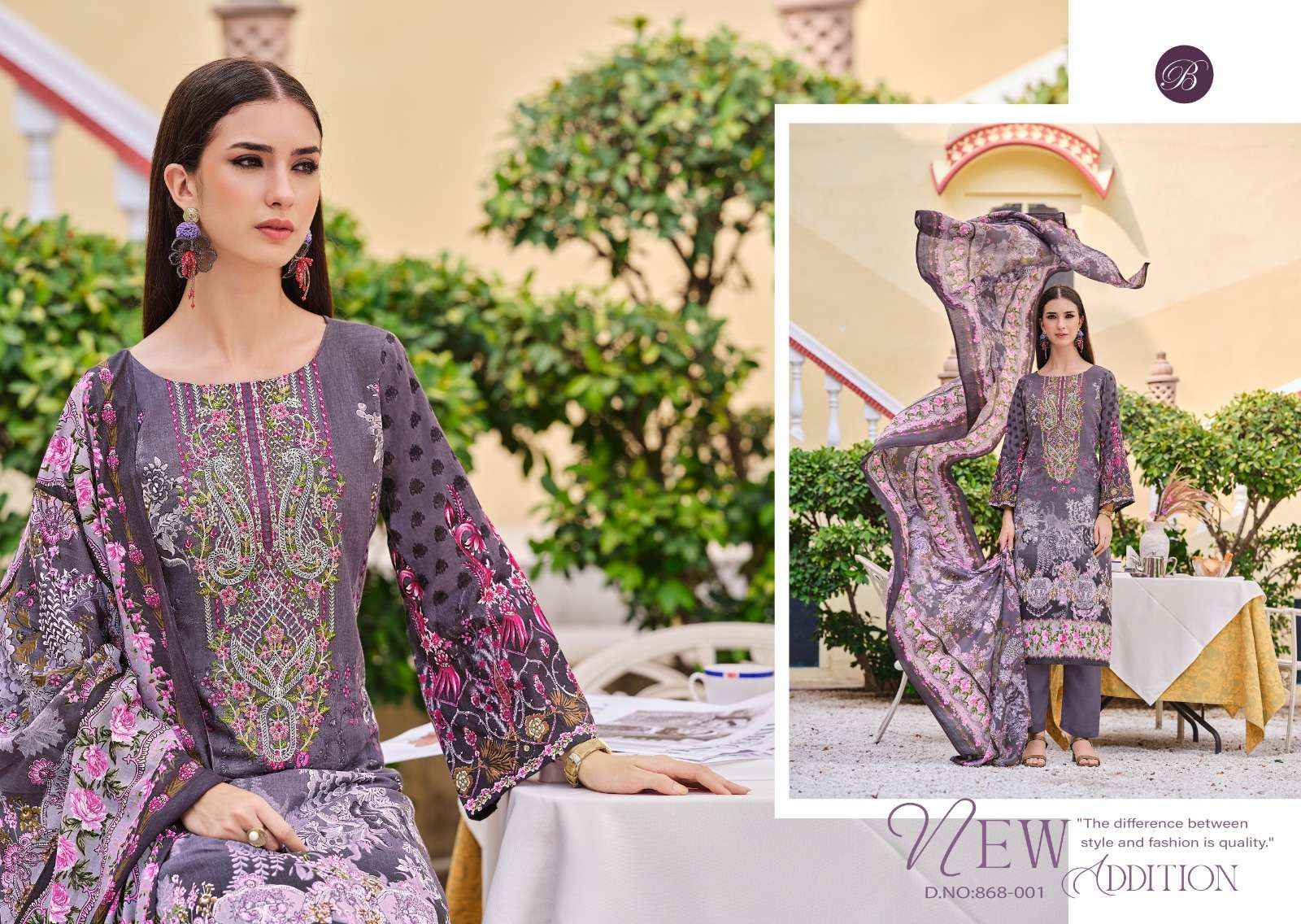 Belliza Naira Vol 112 Cotton Dress Material 8 pcs Cataloge