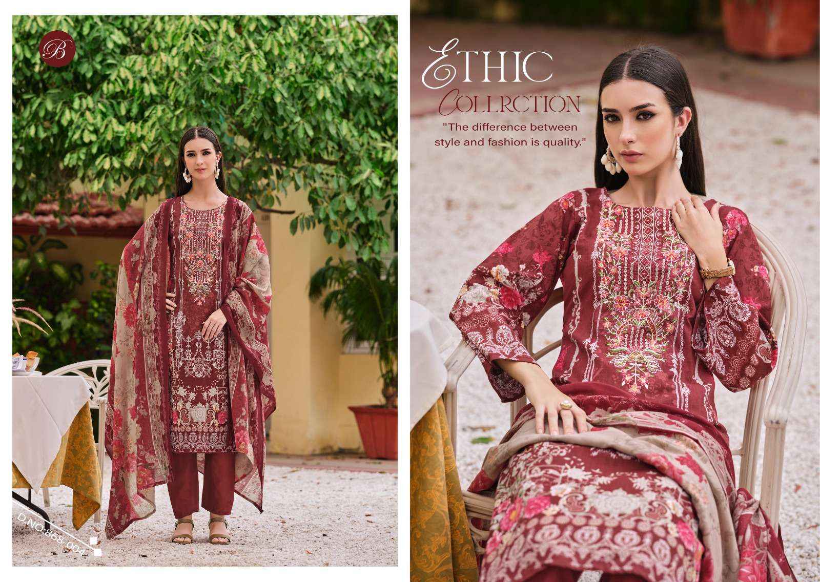 Belliza Naira Vol 112 Cotton Dress Material 8 pcs Cataloge