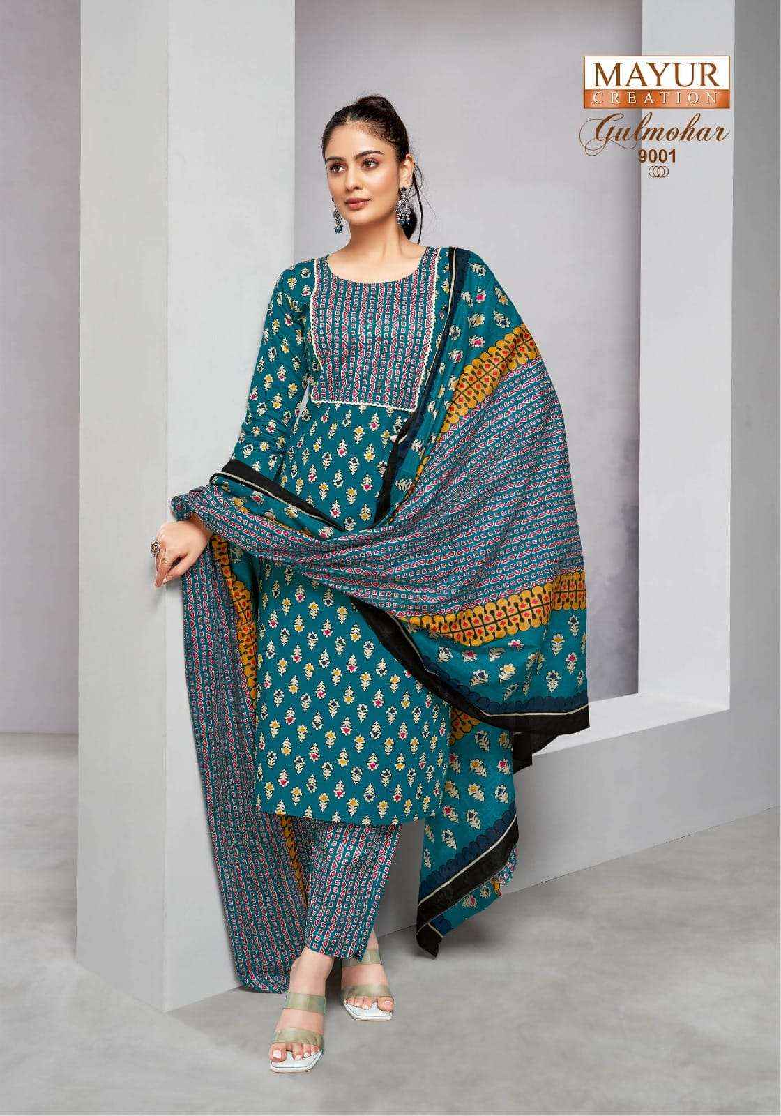 Mayur Creation Gulmohar Vol 9 Cotton Dress Material designer womens ...