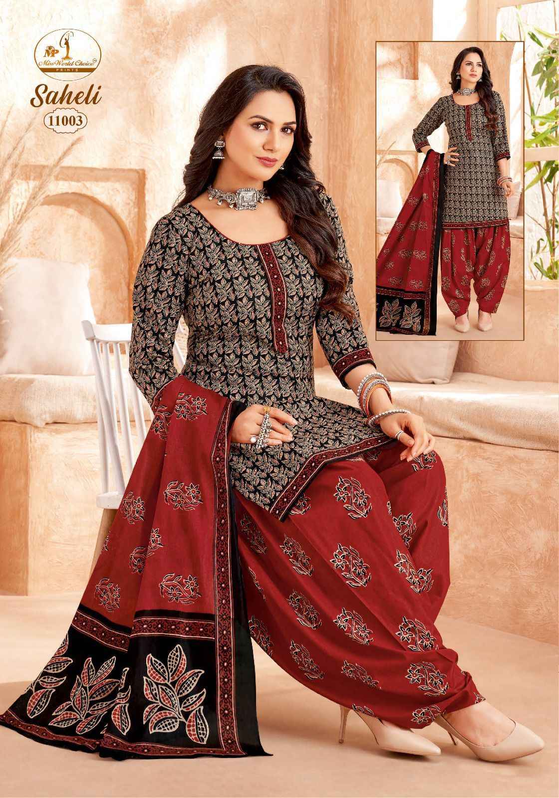 Miss World Choice Saheli Vol 11 Readymade Cotton Dress 10 pcs Catalogue