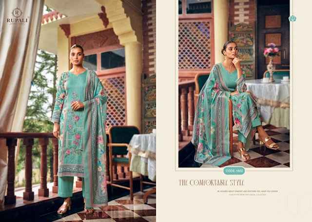 Rupali Fashion Bhuvi Jaam Satin Dress Material 4 pcs Catalogue