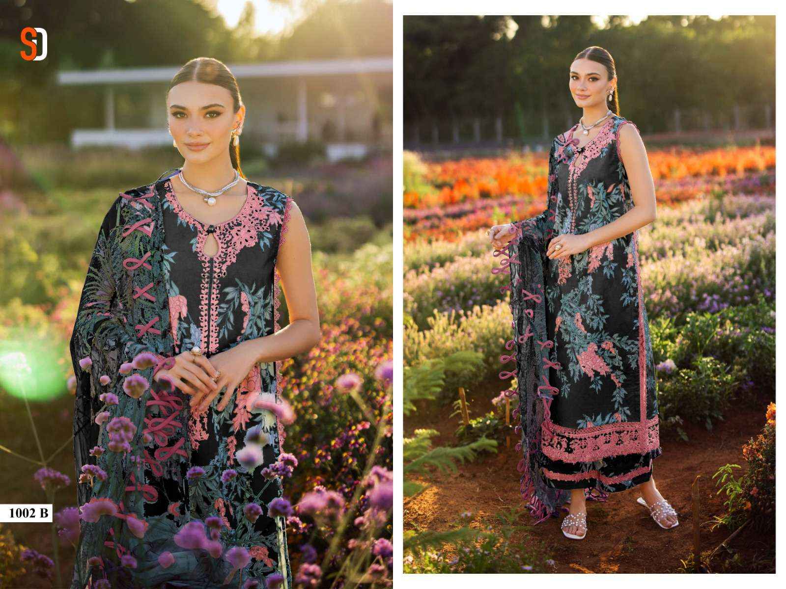 Shraddha Designer Flora Vol 1 Lawn Cotton Dress Material 6 pcs Catalogue