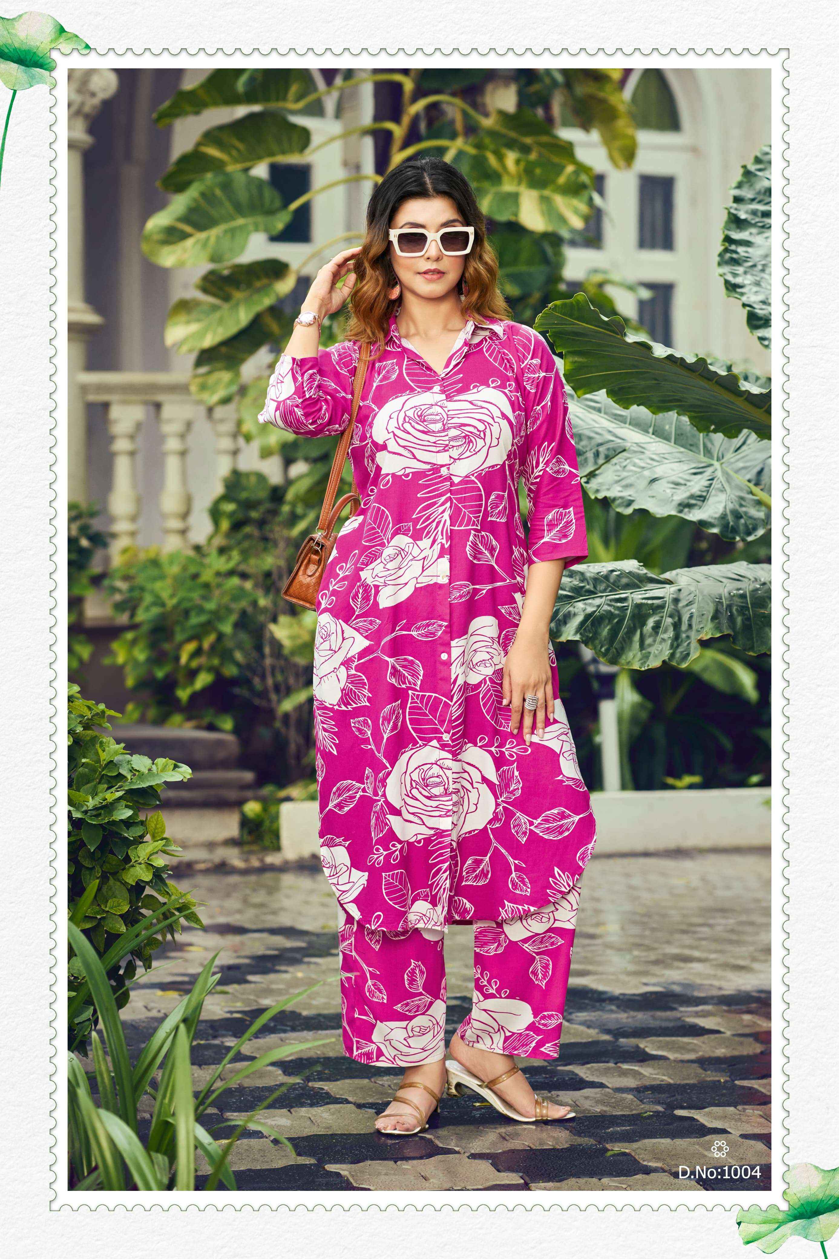 Tips & Tops Barbie Rayon Kurti With Bottom 6 pcs Catalogue