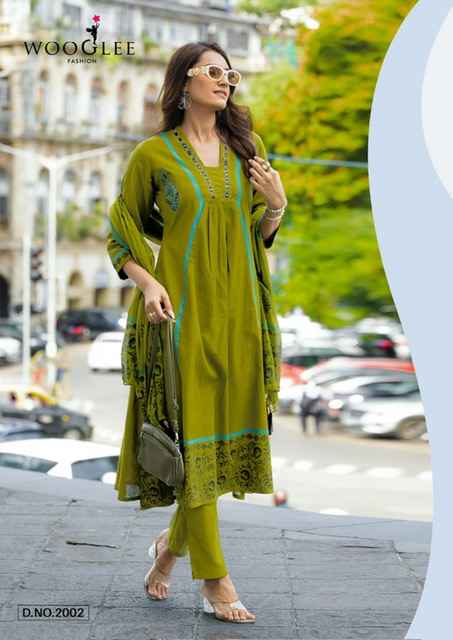 Wooglee Tanya Cotton Kurti Combo 4 pcs Catalogue