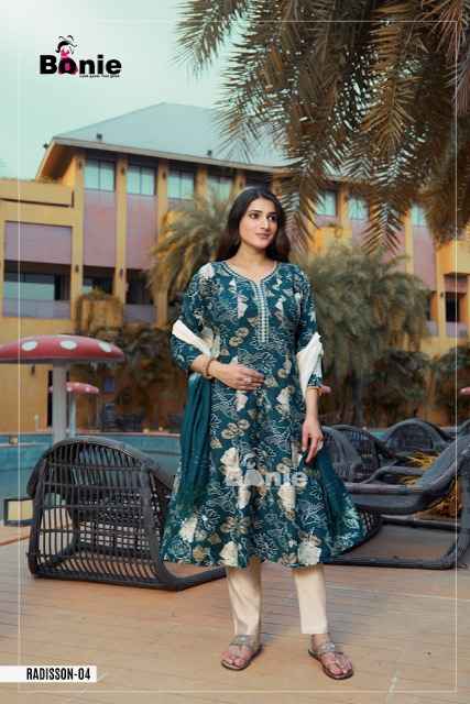 Bonie Radisson Vertican Kurti Combo 6 pcs Catalogue
