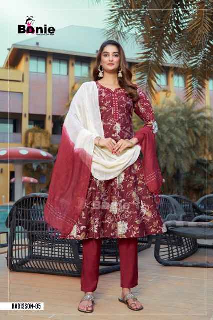 Bonie Radisson Vertican Kurti Combo 6 pcs Catalogue