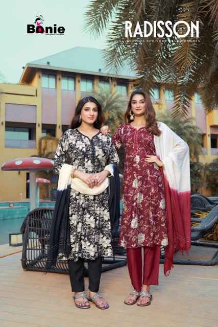 Bonie Radisson Vertican Kurti Combo 6 pcs Catalogue
