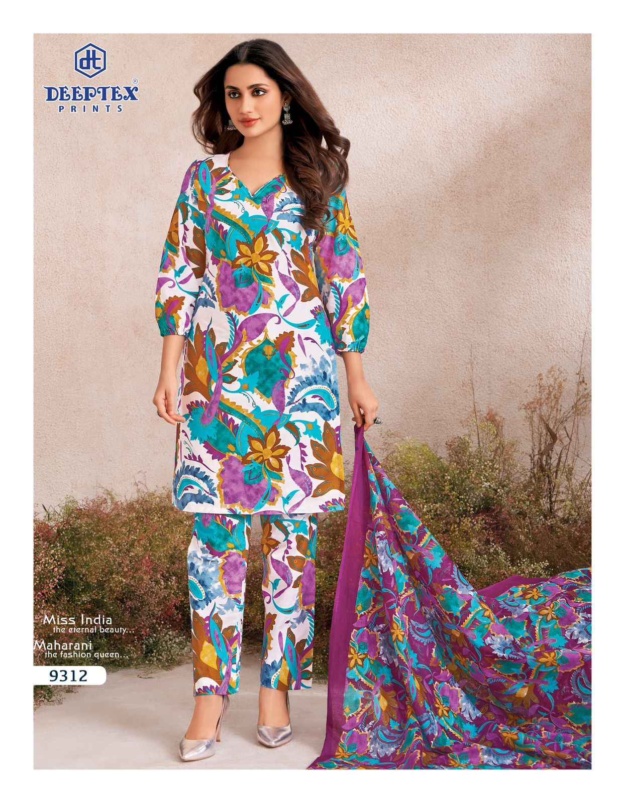 Deeptex Miss India Vol 93 Cotton Dress Material Casual ladies