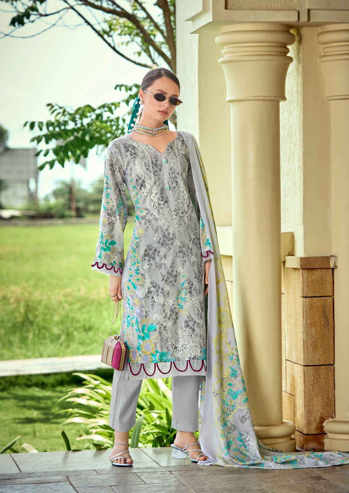 Ishaal Prints Gulmohar Vol 37 Lawn Dress Material 10 Pc Catalouge
