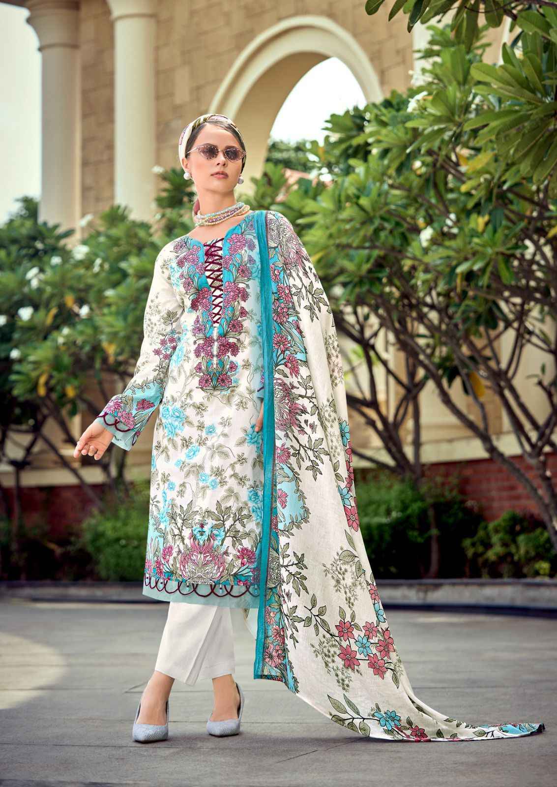 Ishaal Prints Gulmohar Vol 37 Lawn Dress Material 10 Pc Catalouge