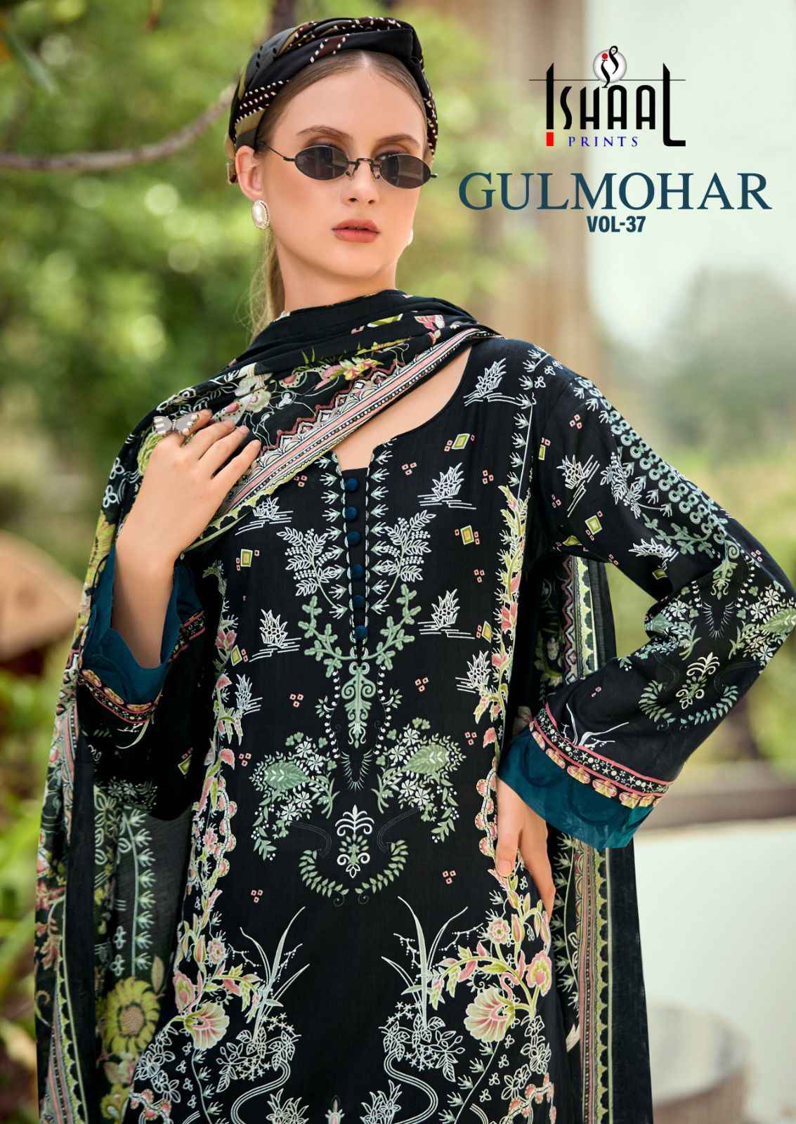 Ishaal Prints Gulmohar Vol 37 Lawn Dress Material 10 Pc Catalouge