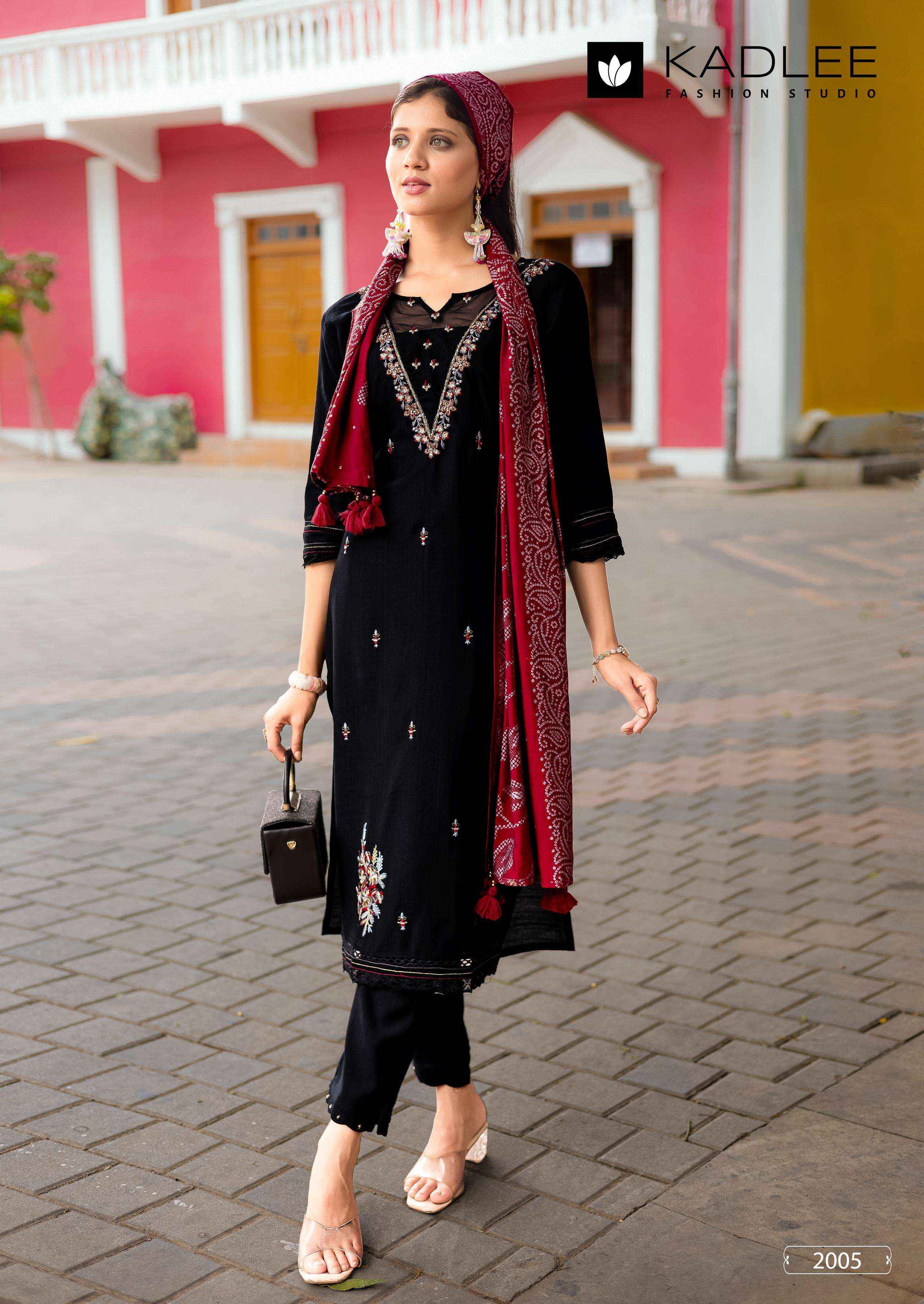 Kadlee Sahiyar Vol 2 Viscouse Kurti Combo 4 pcs Catalogue