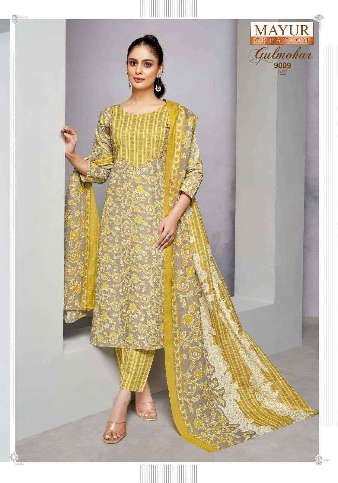 Mayur Creation Gulmohar Vol 9 Readymade Cotton Dress best quality ...