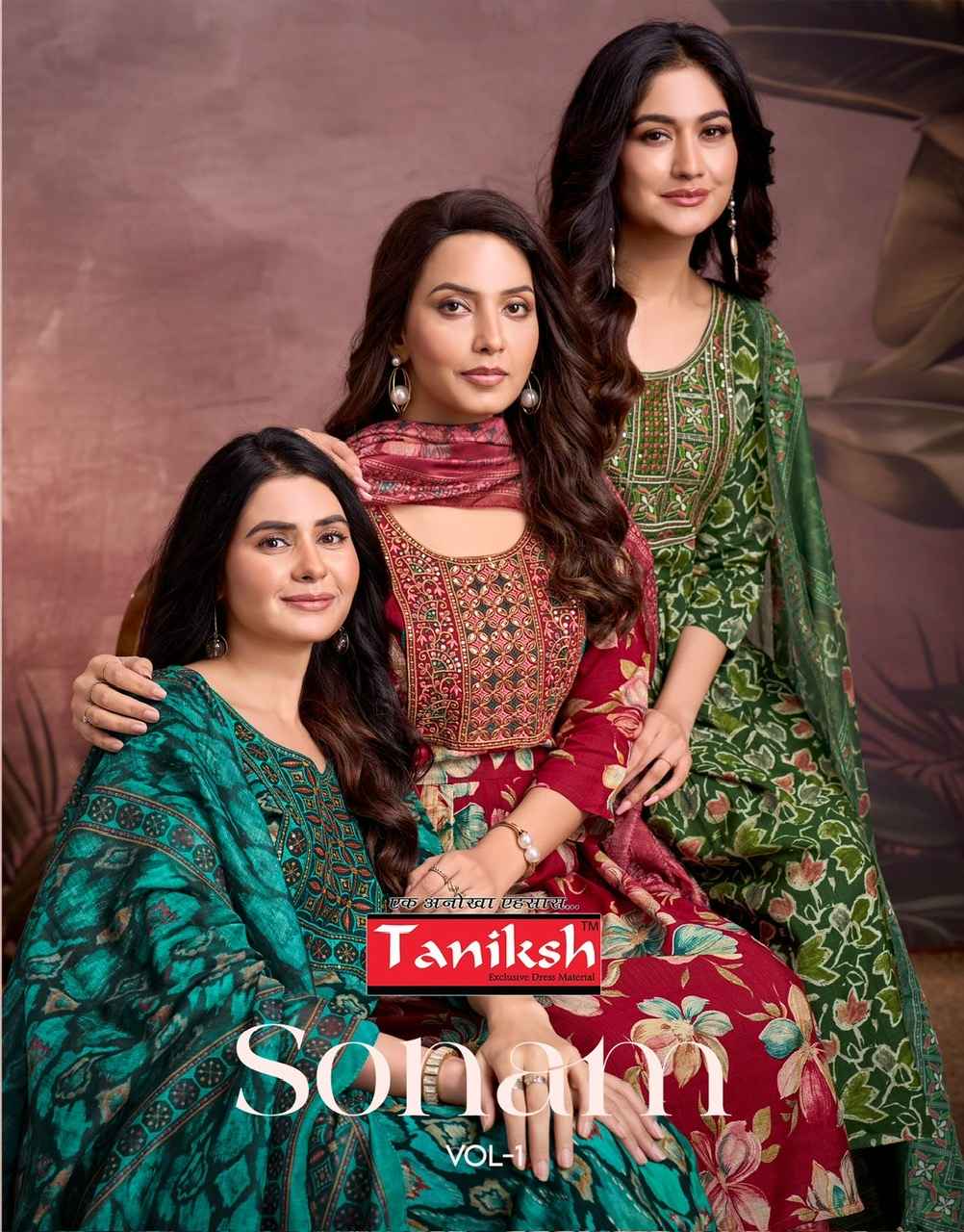 Taniksh Sonam Vol 1 Vertical Kurti Combo 8 pcs Catalogue