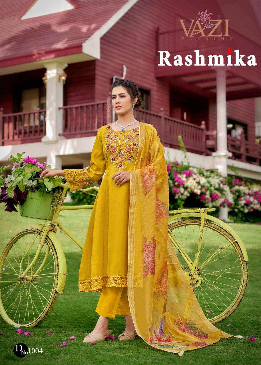 VAZI Rashmika Viscouse Kurti Combo 4 pcs Catalogue