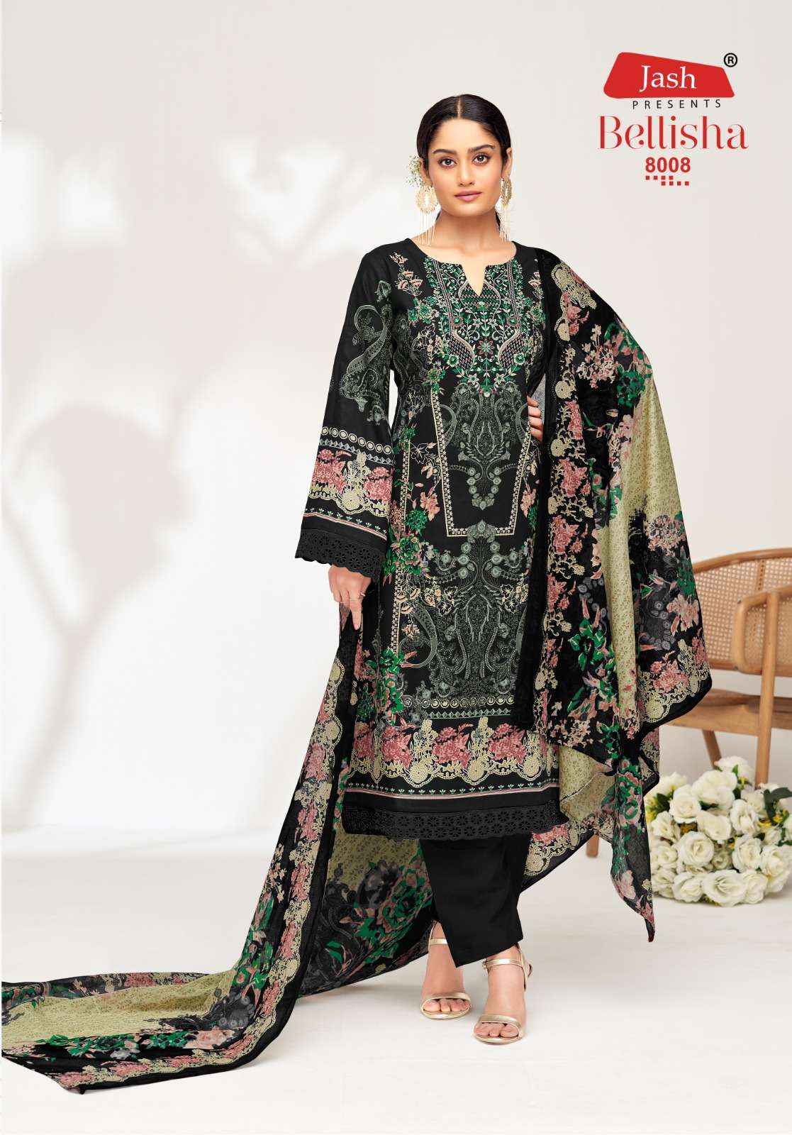 Jash Bellishsa Vol 8 Cotton Dress Material 10 pcs Catalogue