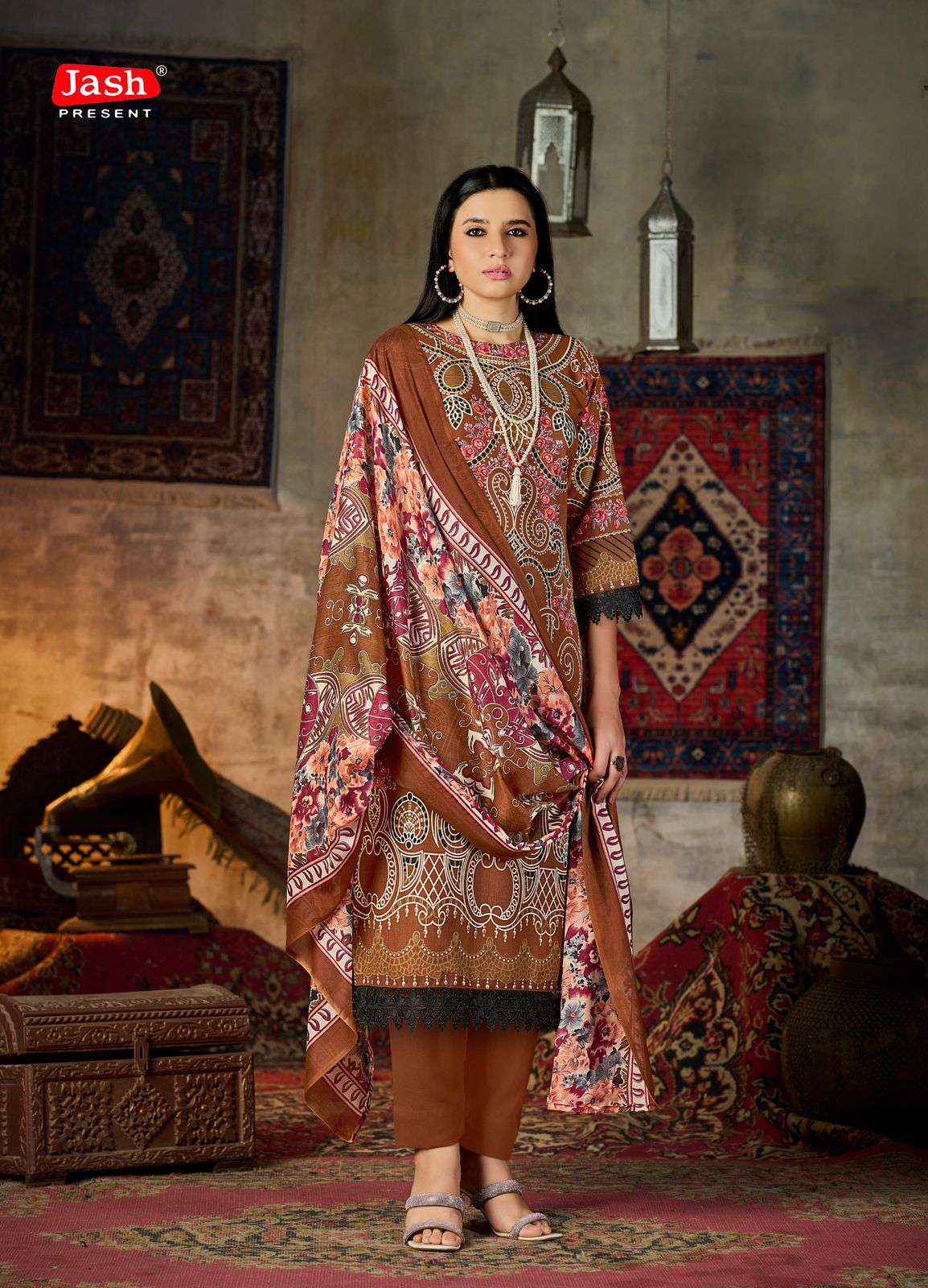 Jash Qurbat Vol 10 Cotton Dress Material 8 pcs Catalogue