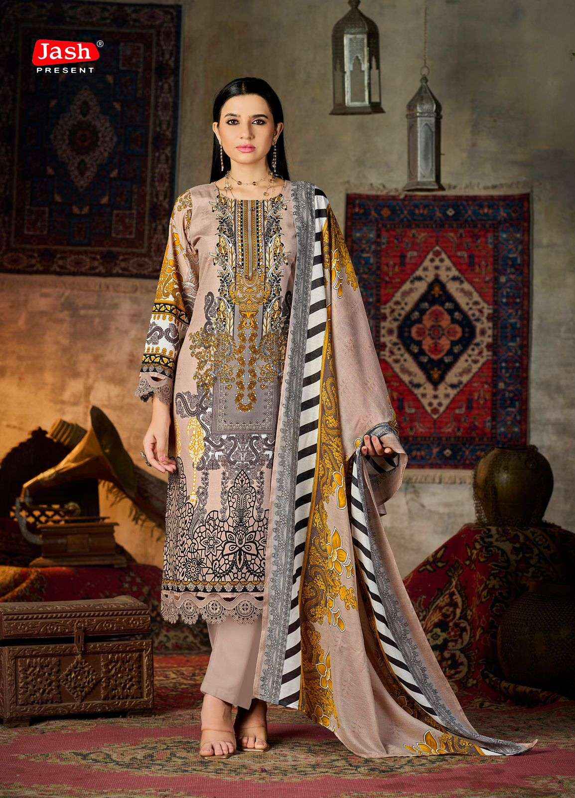 Jash Qurbat Vol 10 Cotton Dress Material 8 pcs Catalogue