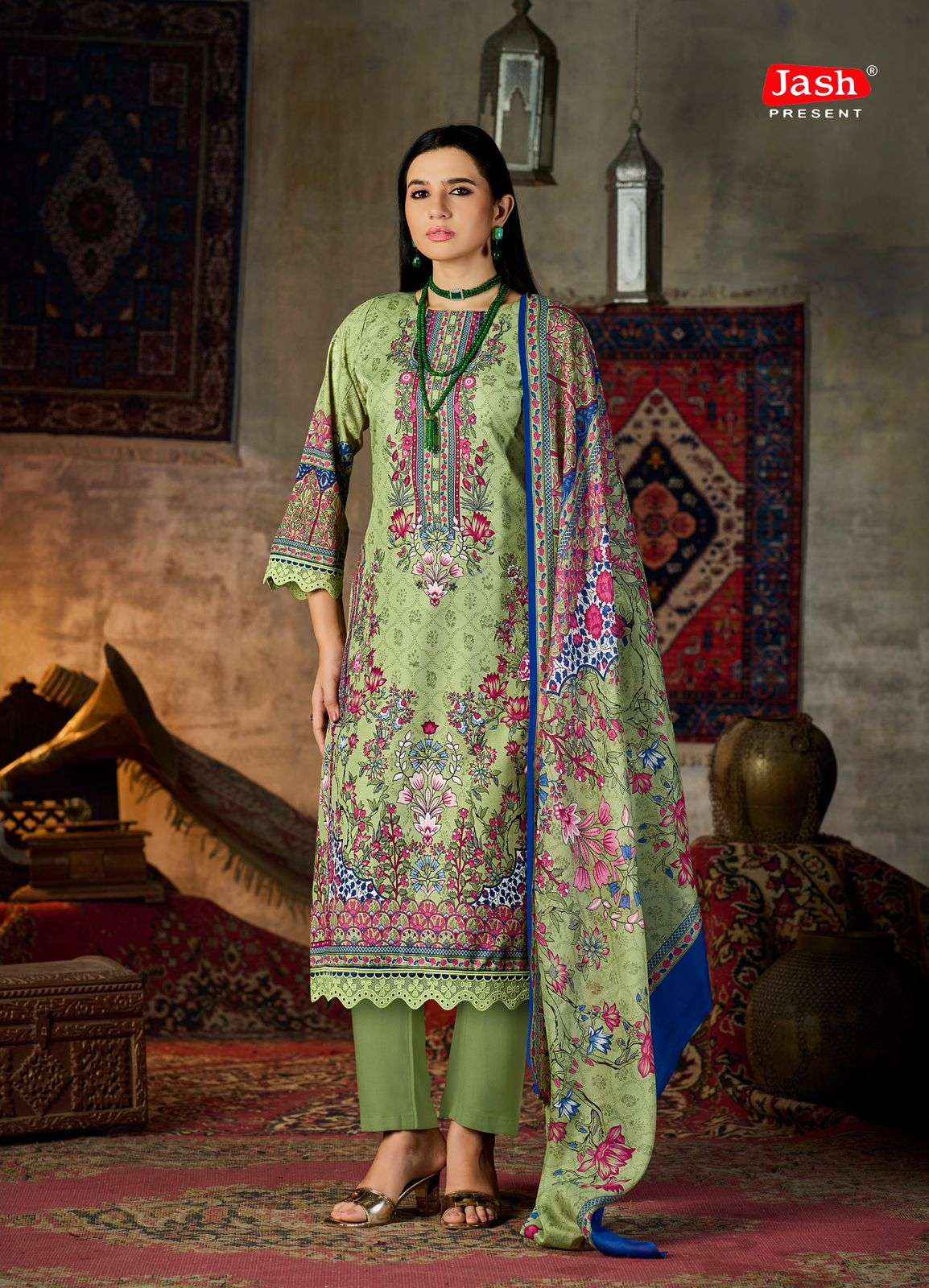 Jash Qurbat Vol 10 Cotton Dress Material 8 pcs Catalogue