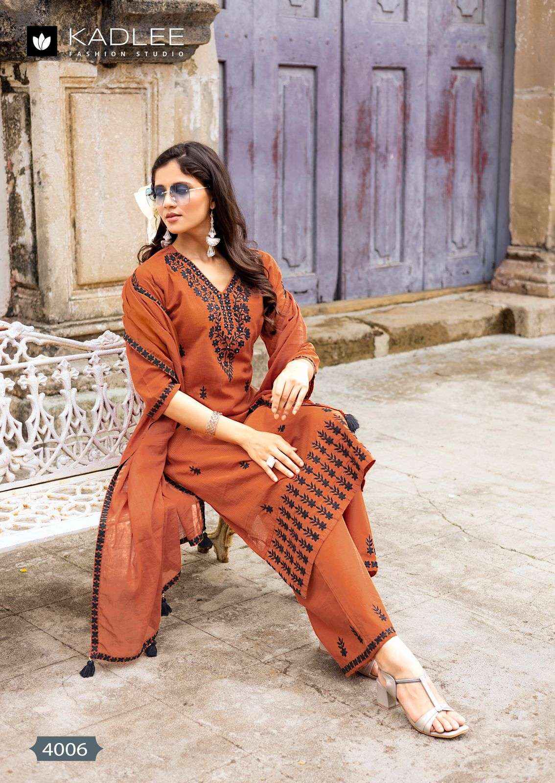 Kadlee Aarya Cotton Kurti Combo 6 pcs Catalogue