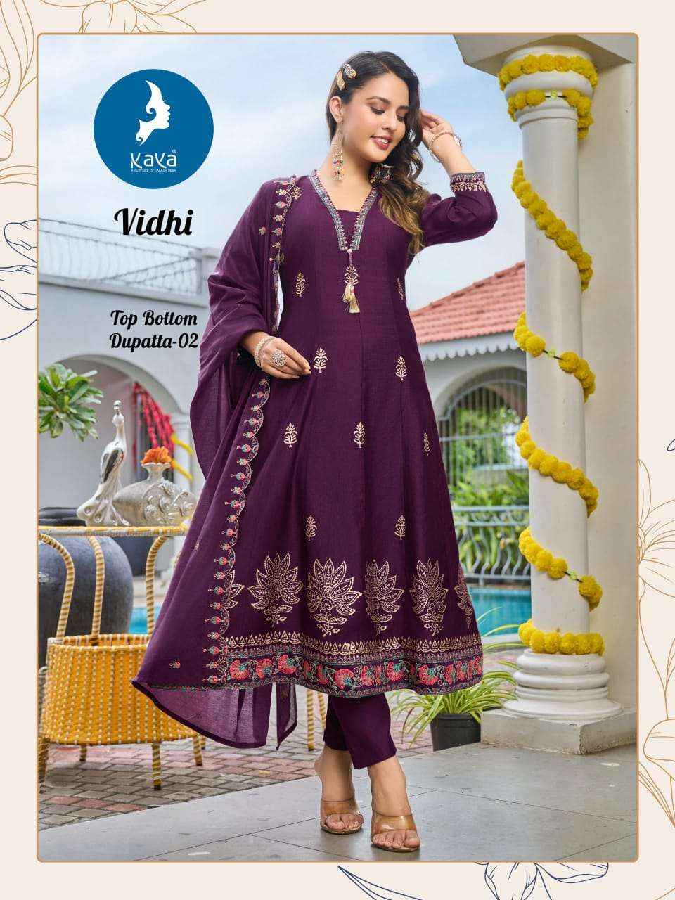Kaya Vidhi Vertican Kurti Combo 6 pcs Catalogue