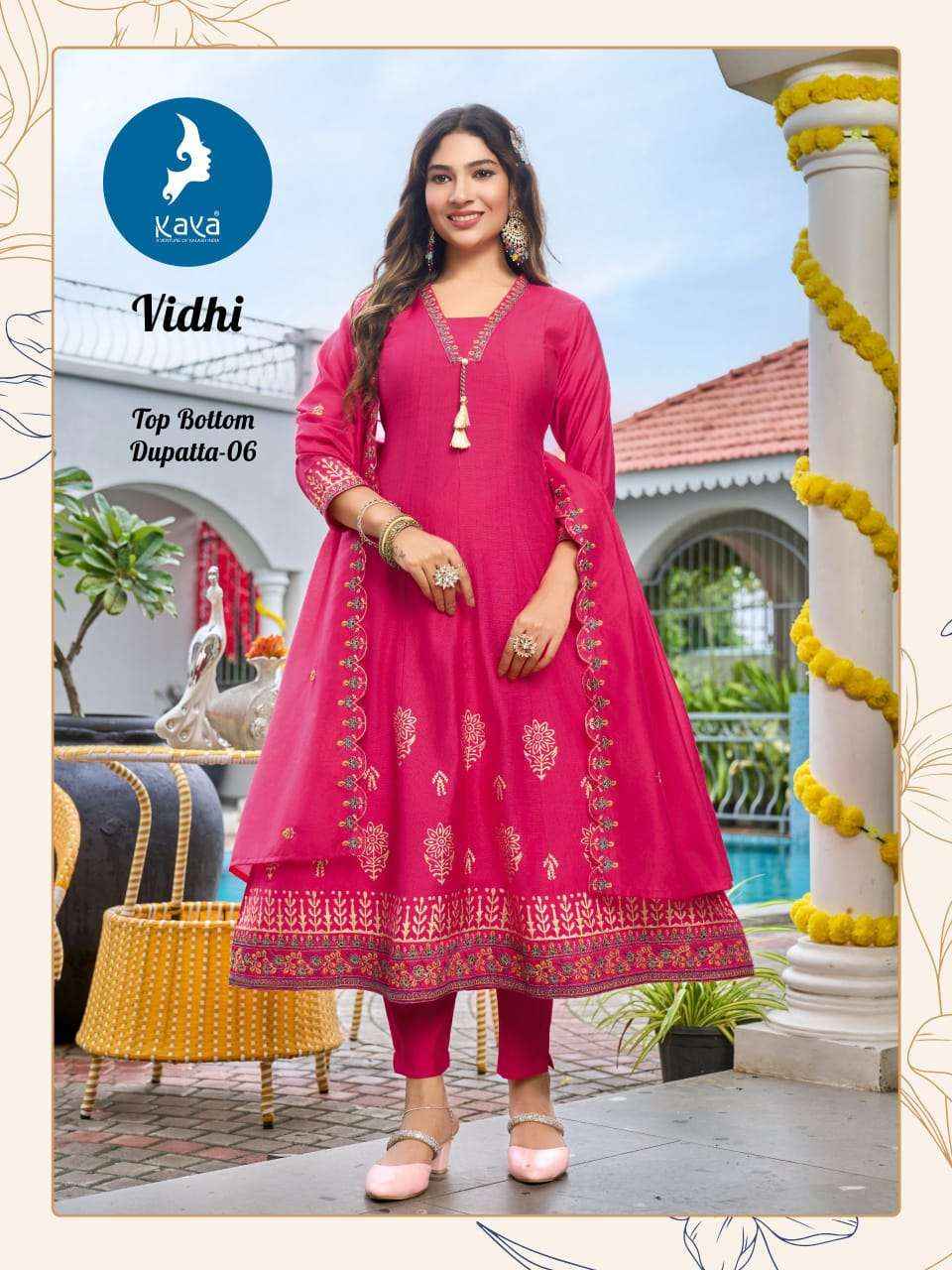 Kaya Vidhi Vertican Kurti Combo 6 pcs Catalogue