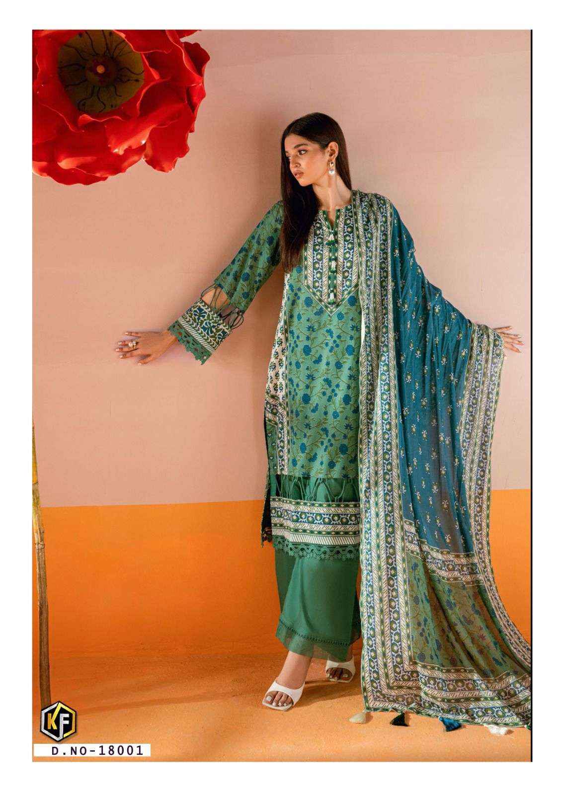 Keval Fab Maryum & Maria Vol 18 Cotton Dress Material 6 pcs Catalogue