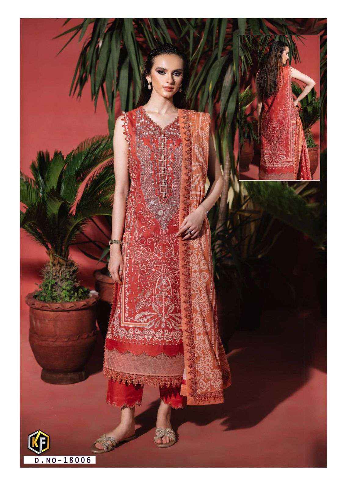 Keval Fab Maryum & Maria Vol 18 Cotton Dress Material 6 pcs Catalogue