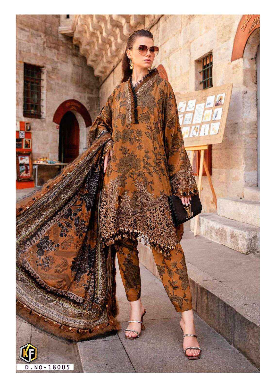 Keval Fab Maryum & Maria Vol 18 Cotton Dress Material 6 pcs Catalogue