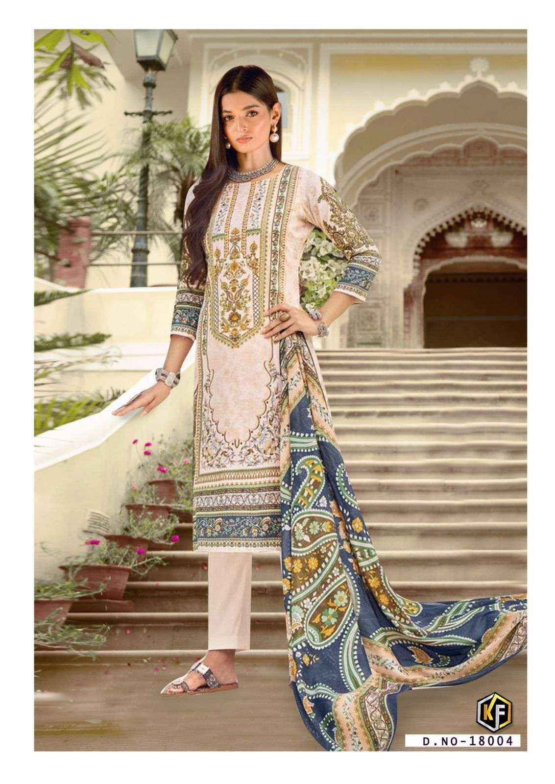 Keval Fab Maryum & Maria Vol 18 Cotton Dress Material 6 pcs Catalogue