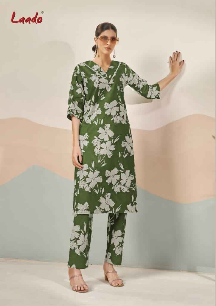 Laado Kavya Vol 5 Cotton Co Ord Set 8 pcs Catalogue