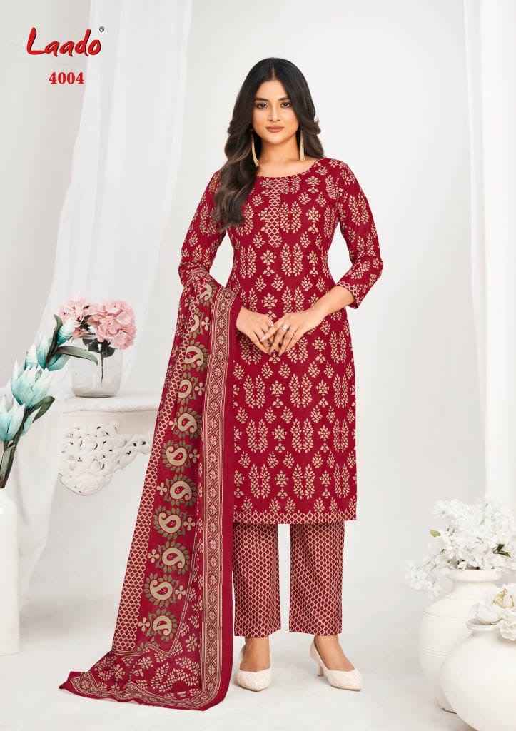 Laado Nargis Vol 4 Readymade Cotton Dress 10 pcs Catalogue