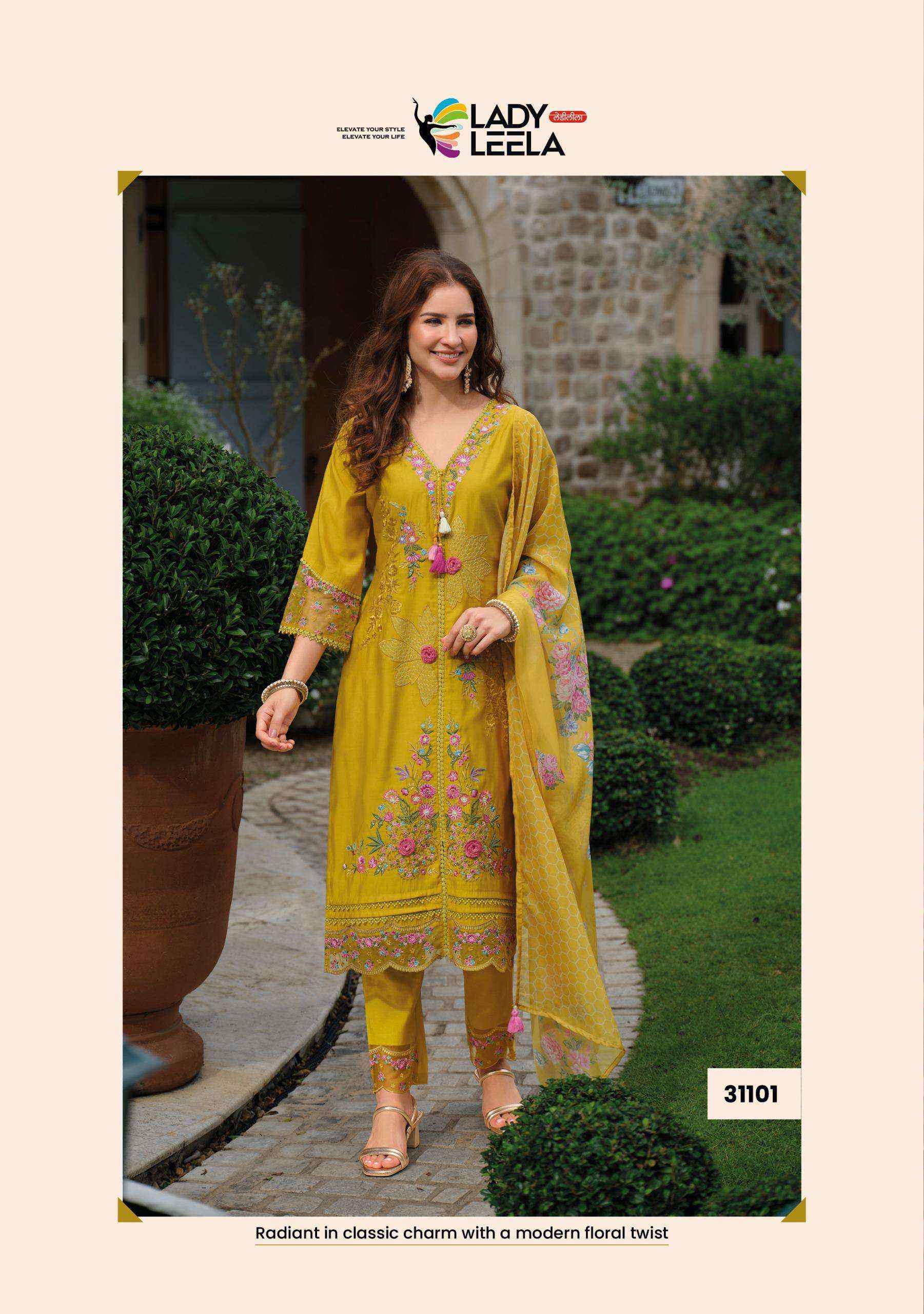 Lady Leela Zoya Viscose Silk Kurti Combo 4 pcs Catalogue