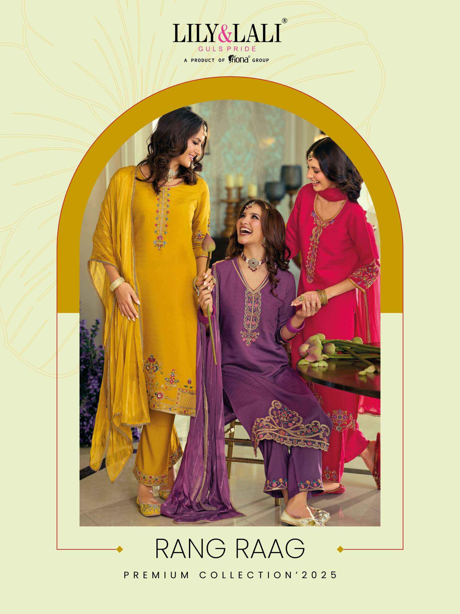 Lily & Lali Rang Raag Readymade Viscose Silk Dress 4 pcs Catalogue
