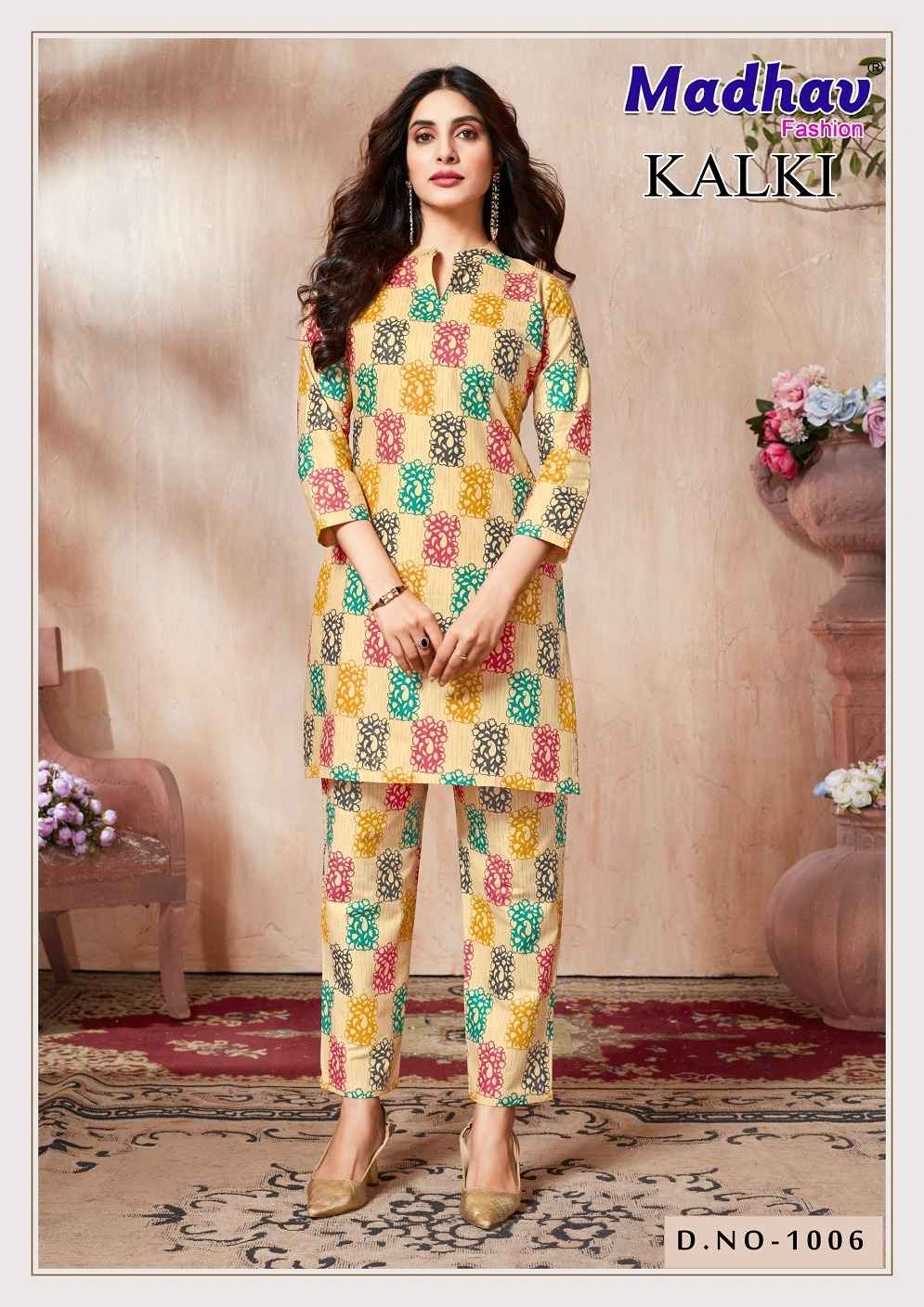 Madhav Fashion Kalki Vol 1 Cotton Co Ord Set 8 pcs Catalogue