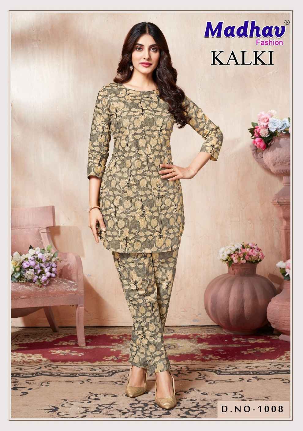 Madhav Fashion Kalki Vol 1 Cotton Co Ord Set 8 pcs Catalogue