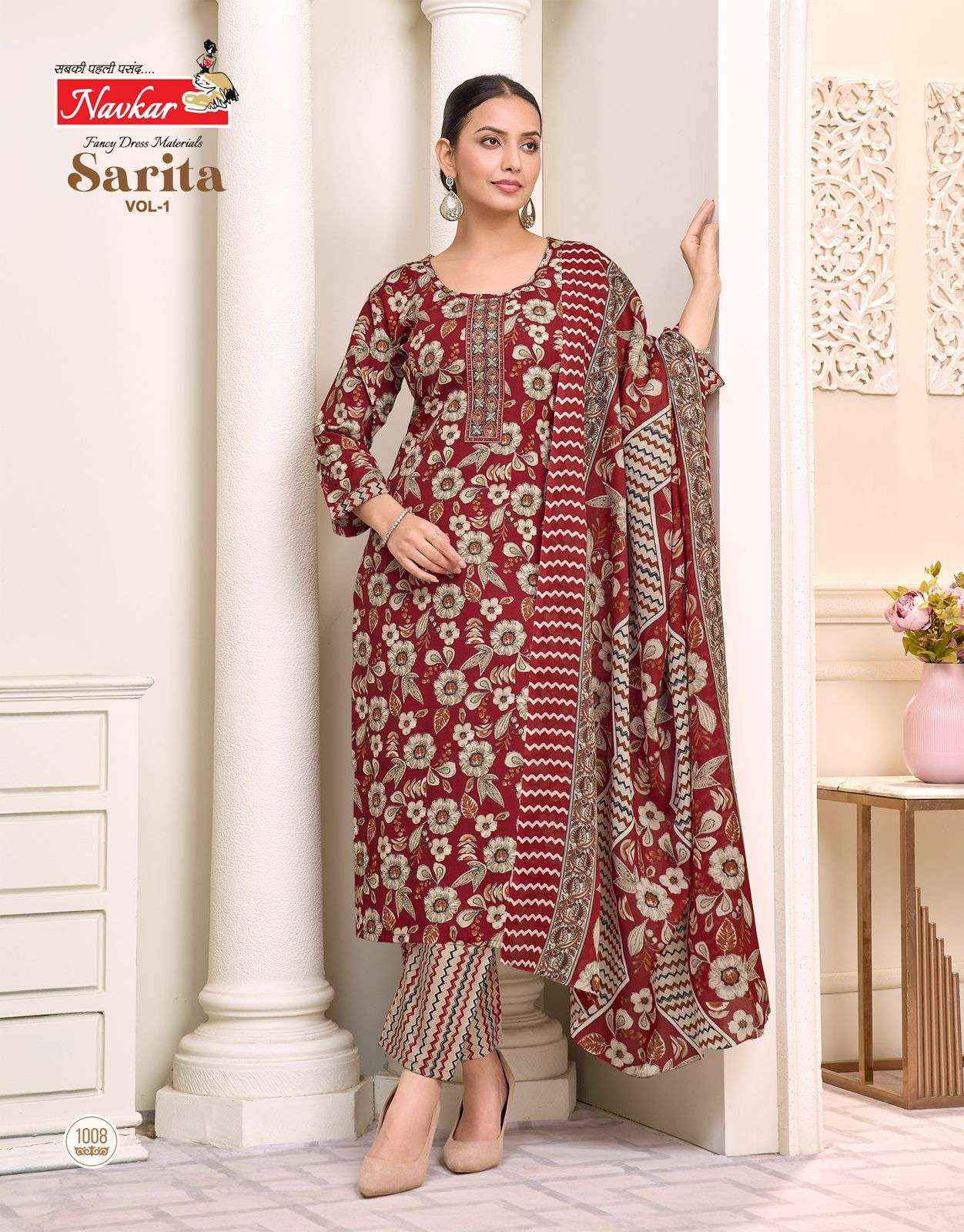 Navkar Sarita Vol 1 Cotton Kurti Combo 8 pcs Catalogue