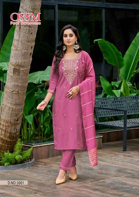 Ossm Mishu Vol 3 Readymade Roman Shimmer Dress 6 pcs Catalogue