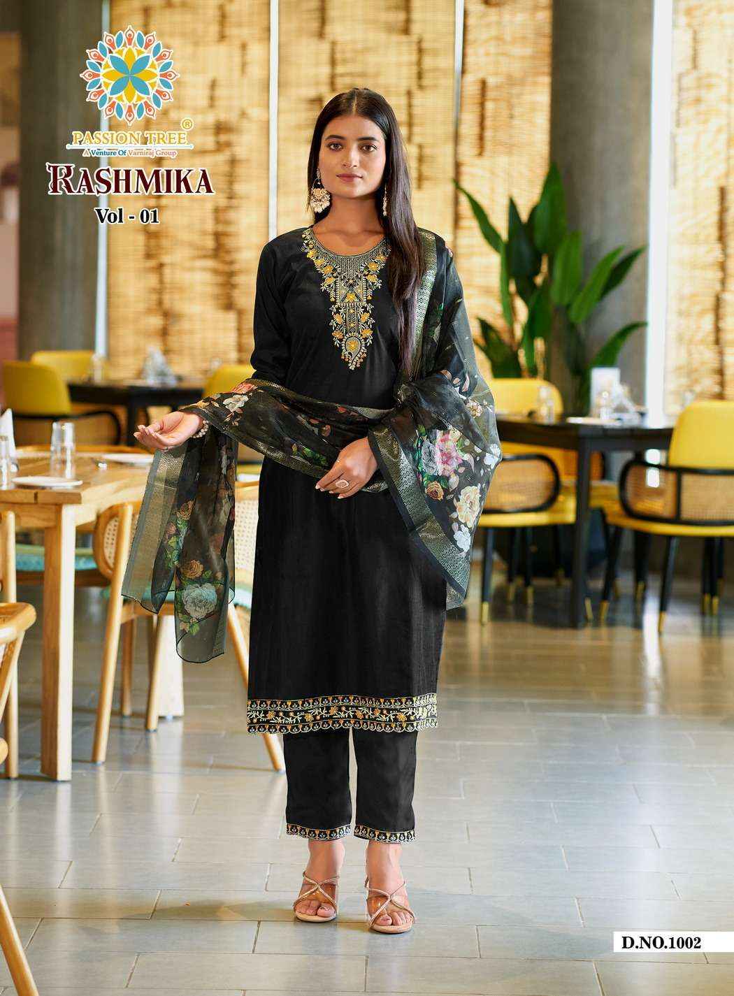 Passion Tree Rashmika Vol 1 Viscose Silk Kurti Combo 8 pcs Catalogue