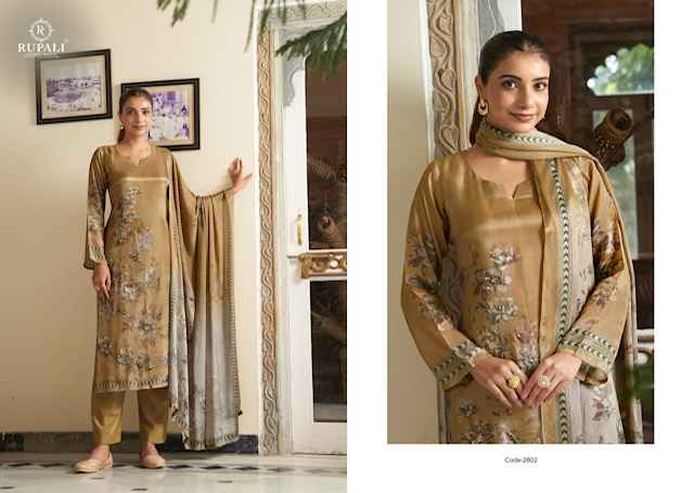 Rupali Fashion Ekaantha Organza Dress Material 4 pcs Catalogue
