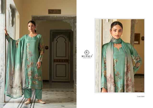 Rupali Fashion Ekaantha Organza Dress Material 4 pcs Catalogue