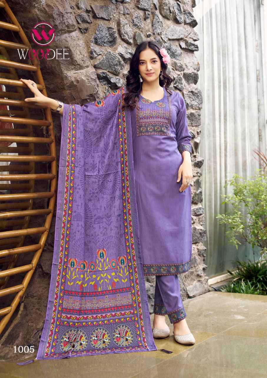 Woodee Banzara Vatican Kurti Combo 6 pcs Catalogue