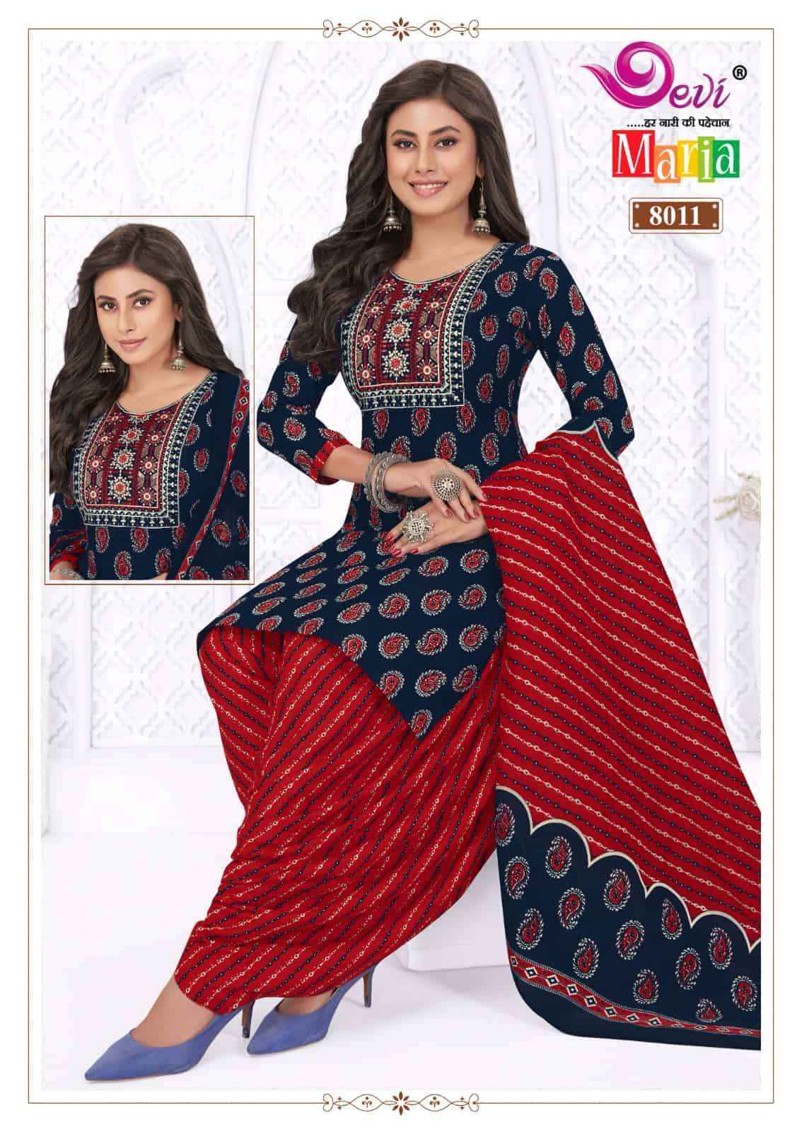 Devi Maria Vol 8 Readymade Cotton Dress 12 pcs Catalogue