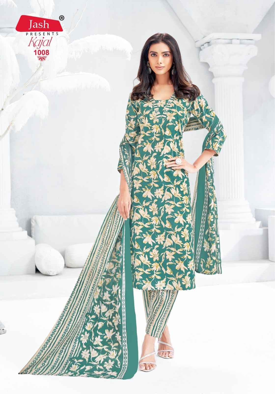 Jash Kajal Vol 1 Cotton Kurti Combo 10 pcs Catalogue