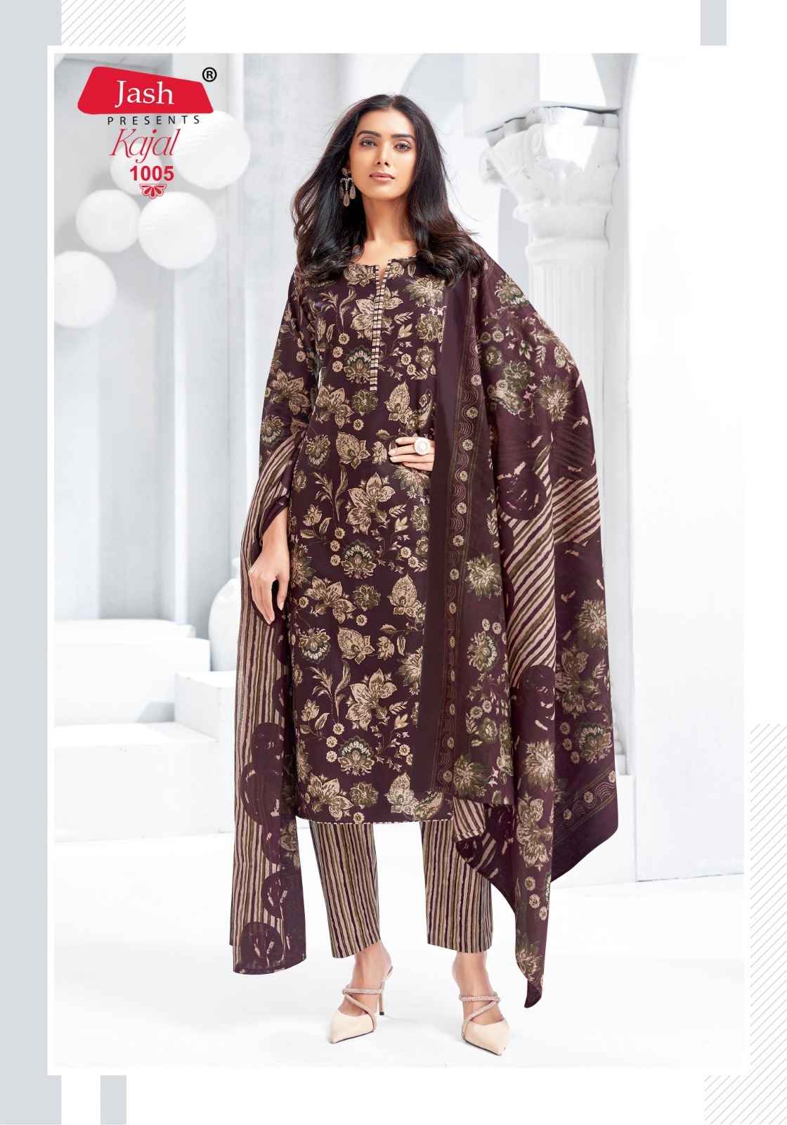 Jash Kajal Vol 1 Cotton Kurti Combo 10 pcs Catalogue