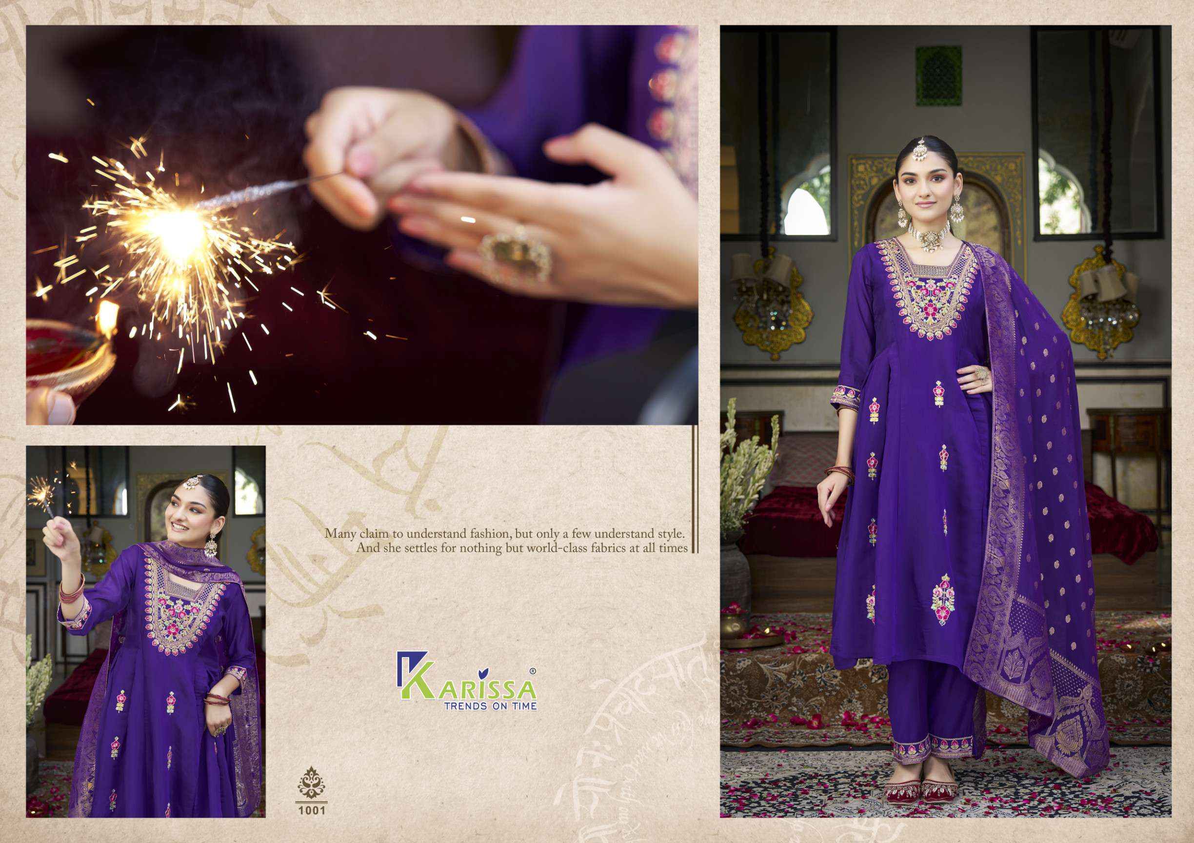 Karissa Festive Viscose Kurti Combo 4 pcs Catalogue