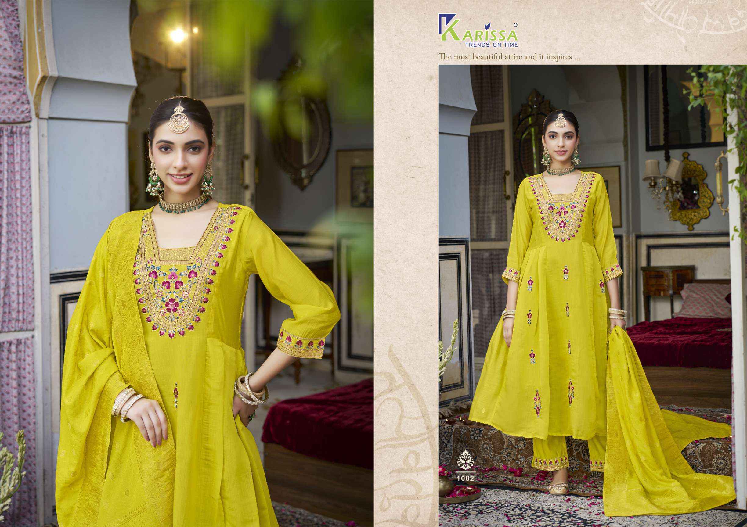 Karissa Festive Viscose Kurti Combo 4 pcs Catalogue