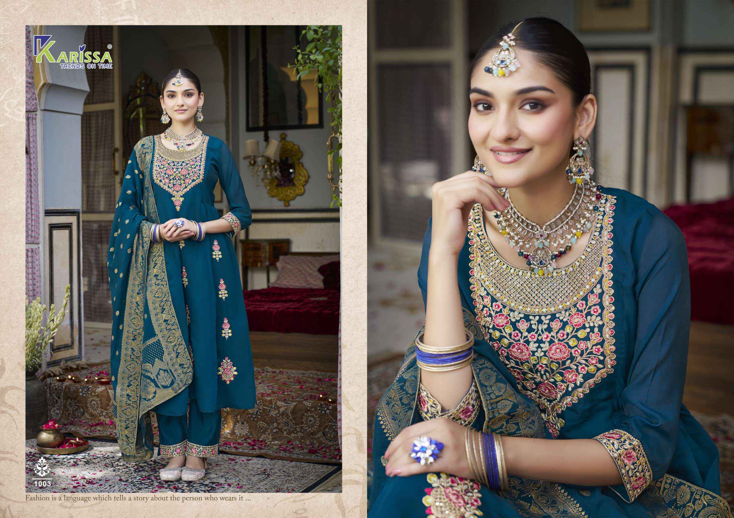 Karissa Festive Viscose Kurti Combo 4 pcs Catalogue